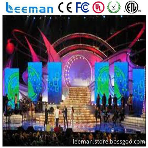 single face led display screen full color led control card led indoor digital billboards